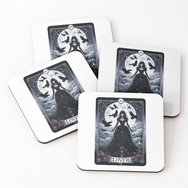 Item preview, Tarot Black Raven Lady 2 designed and sold by TheRealmWithin.