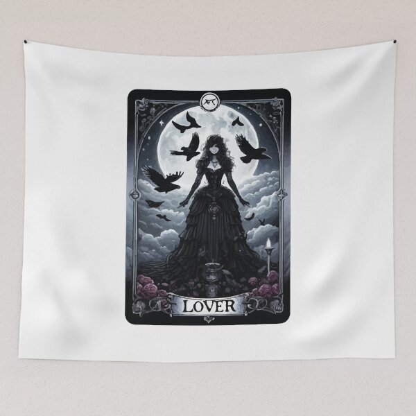 Item preview, Tarot Black Raven Lady 2 designed and sold by TheRealmWithin.