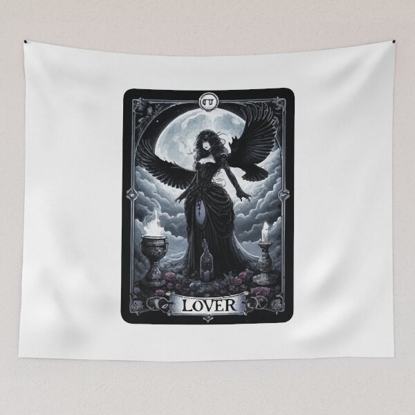 Item preview, Tarot Black Raven Lady designed and sold by TheRealmWithin.
