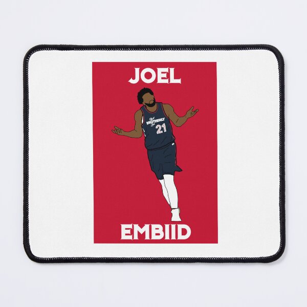 Item preview, Joel Embiid 76ers MVP Shrug designed and sold by SportsByBeau.