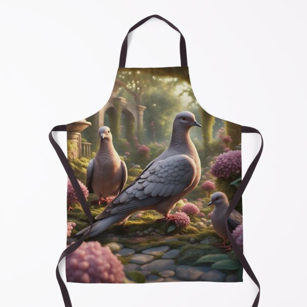 Item preview, Mourning dove and young designed and sold by seahorse crossing.