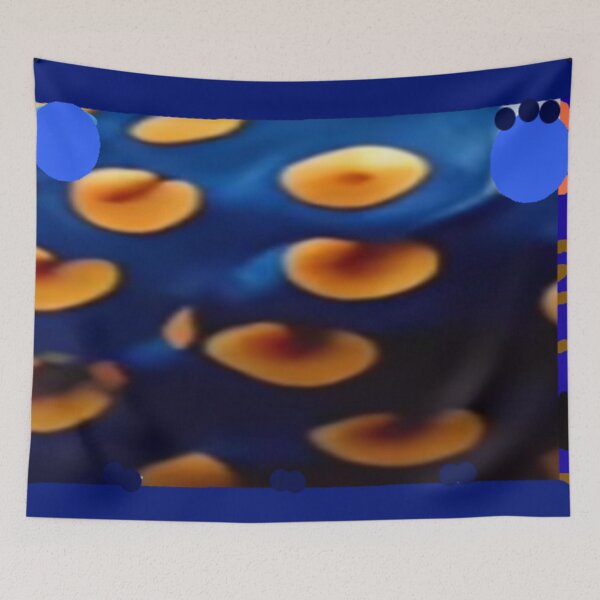 Item preview, Deep Blue Yolk Pattern designed and sold by 3triadstore.