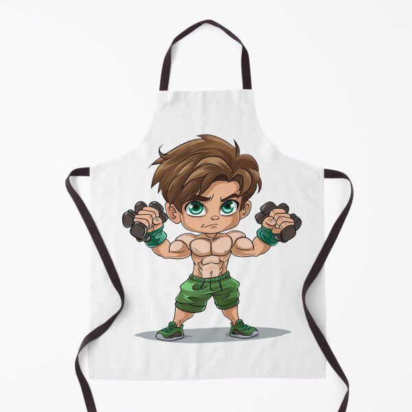 Item preview, Bodybuilding Cartoon: Muscle Madness designed and sold by Custom-Print.