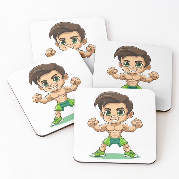Item preview, Bodybuilding Cartoon Flex Frenzy designed and sold by Custom-Print.