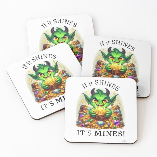 Item preview, Greedy Little Loot Goblin designed and sold by MeowdiYall.