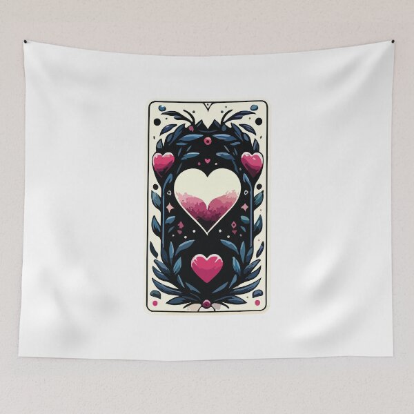 Item preview, Tarot Floral Hearts designed and sold by TheRealmWithin.