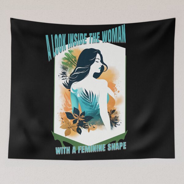 Item preview, Inspiring Digital Art: Woman Silhouettes with a Vintage Touch designed and sold by Artedig.