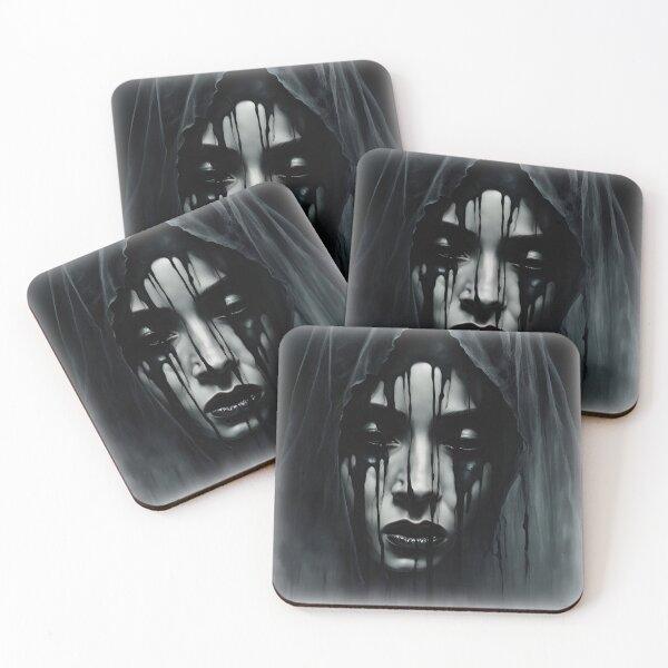 Item preview, Crying Woman In Black designed and sold by PicklePot666.