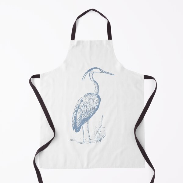 Item preview, Tall Blue Heron Bird in the Marshes designed and sold by StyleofLiiving.