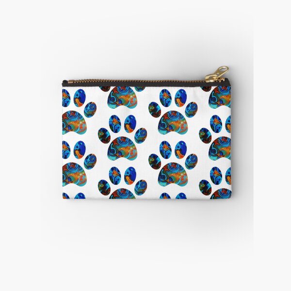 Item preview, Deep Blue Marble Paw Print  designed and sold by KingExpressions.