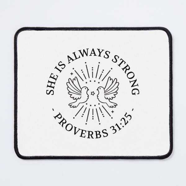 Item preview, She is Strong Proverbs 31:25 designed and sold by Richard Kottman.