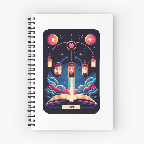 Aperçu de l'œuvre Livre d'amour de tarot créée et vendue par TheRealmWithin.