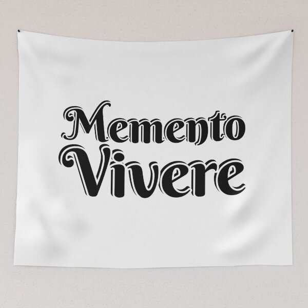 Item preview, Memento Vivere designed and sold by Inspirationmotivation.