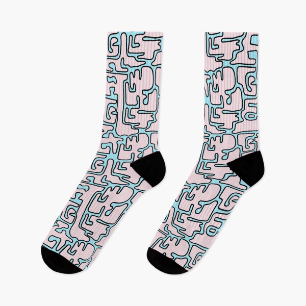 Item preview, Matisse Inspired Pink and Blue Color Blobs designed and sold by Unhinged Heather.