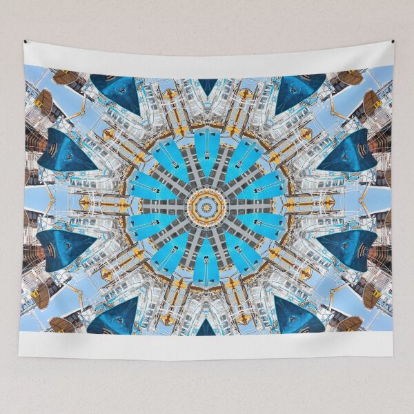 Item preview, Fishing boats kaleidoscope designed and sold by FranWest.