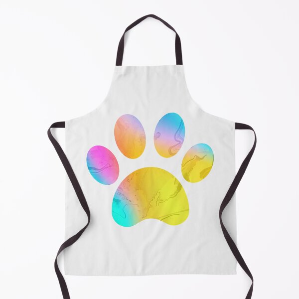 Item preview, Gradient Rainbow Paw Print  designed and sold by KingExpressions.