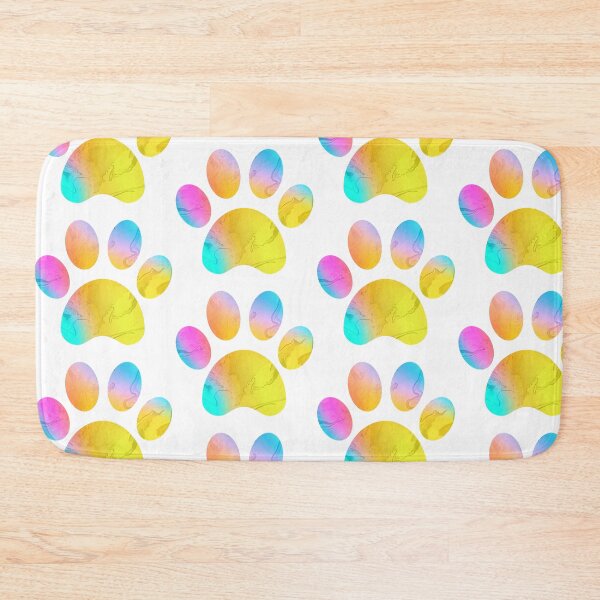 Item preview, Gradient Rainbow Paw Print  designed and sold by KingExpressions.