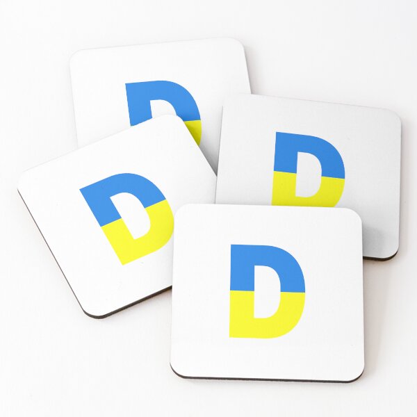 Artikelvorschau, Ukraine Letter Design D entworfen und verkauft von iNeedLetters.
