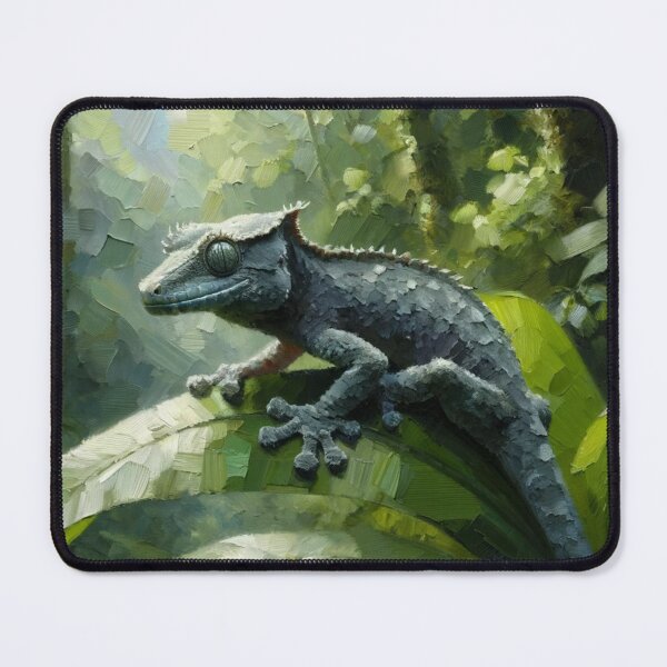 Item preview, Gary the Gargoyle Gecko in the Wild, impressionist art style designed and sold by PinoyDnDShirts.
