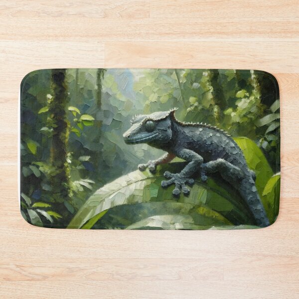Item preview, Gary the Gargoyle Gecko in the Wild, impressionist art style designed and sold by PinoyDnDShirts.