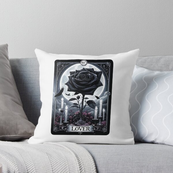 Item preview, Tarot Amante Rosa Negro designed and sold by TheRealmWithin.