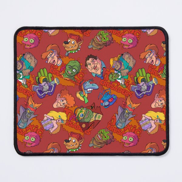 Item preview, toxic cartoon adventurer crusaders red designed and sold by rubenlopezart.