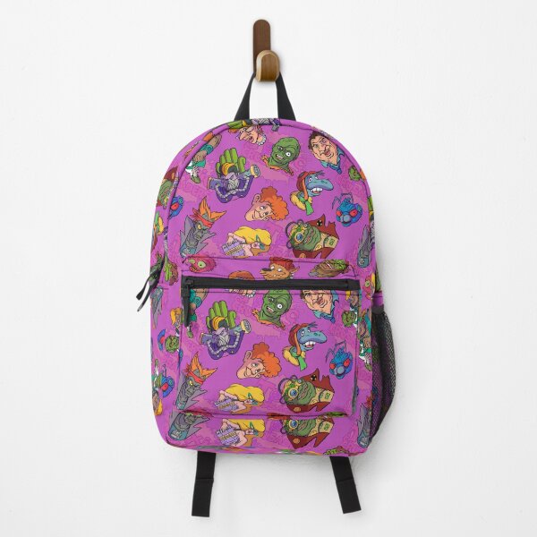 Item preview, toxic cartoon adventurer crusaders purple designed and sold by rubenlopezart.