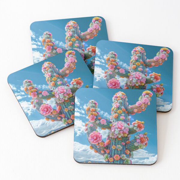 Item preview, Desert flowers on Cactus  designed and sold by DreamerBot.