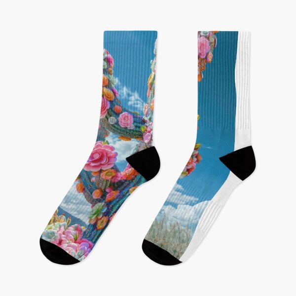 Item preview, Desert flowers on Cactus  designed and sold by DreamerBot.