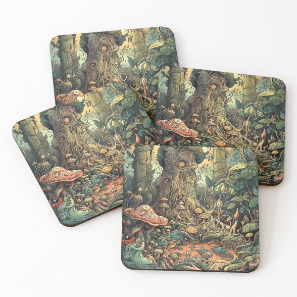 Item preview, Enchanting Mushroom Grove: A Whimsical Journey Through a Magical Forest designed and sold by unthinkabletees.