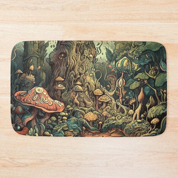 Item preview, Enchanting Mushroom Grove: A Whimsical Journey Through a Magical Forest designed and sold by unthinkabletees.