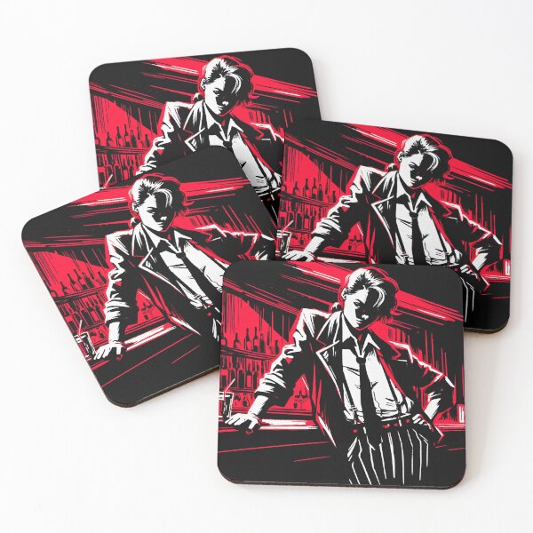 Item preview, Neon Noir Criminal Girl Night Bar [Watercolor] designed and sold by RESToRAPTOR.