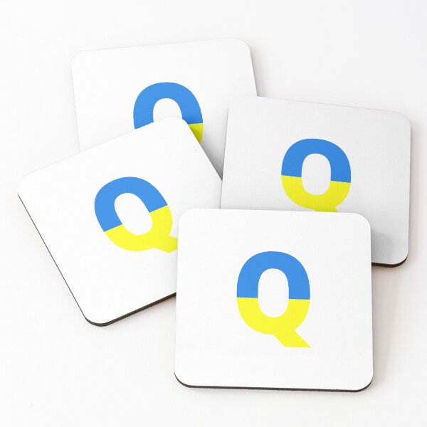 Item preview, Ukraine Letter Design Q designed and sold by iNeedLetters.