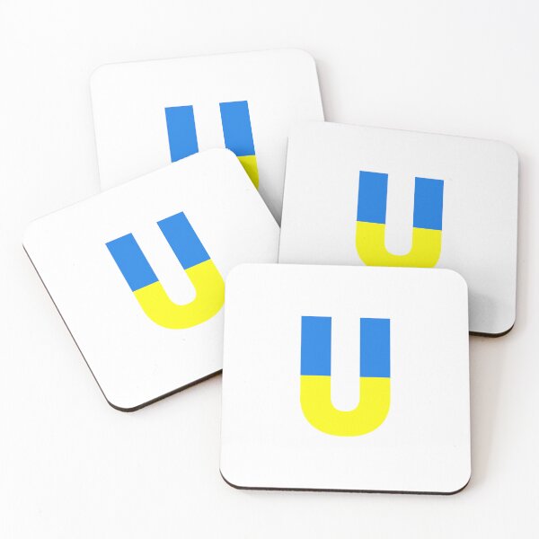 Item preview, Ukraine Letter Design U designed and sold by iNeedLetters.