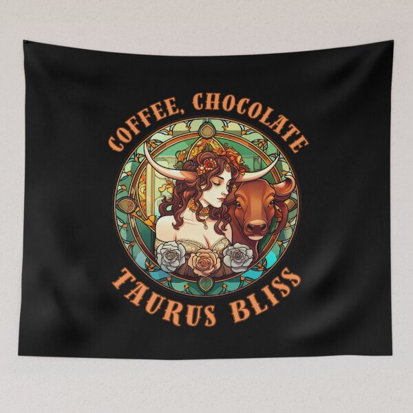 Item preview, Coffee, Chocolate, Taurus Bliss. taurus constellation designed and sold by ZodiacWonders.