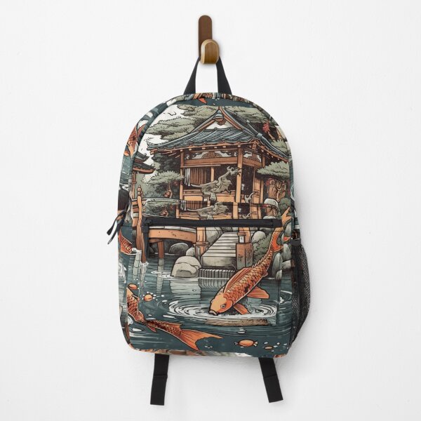 Item preview, Japanese Architecture & Koi Pond designed and sold by unthinkabletees.