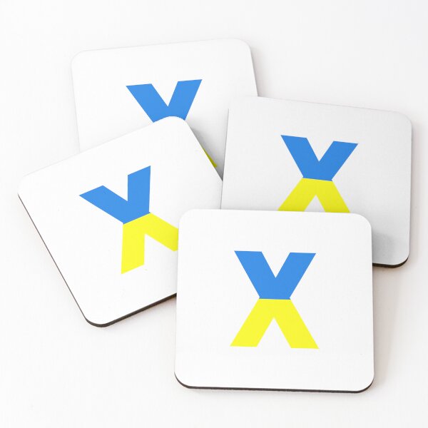 Item preview, Ukraine Letter Design X designed and sold by iNeedLetters.