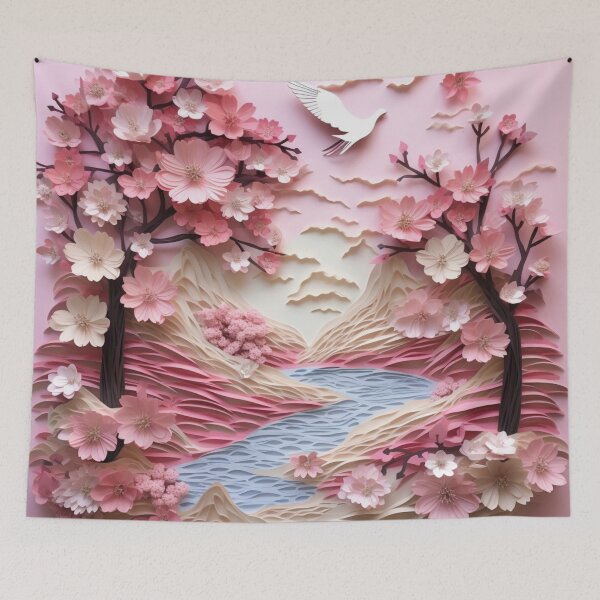 Item preview, Cherry Blossom Trees In Bloom designed and sold by NDMDesignStudio.