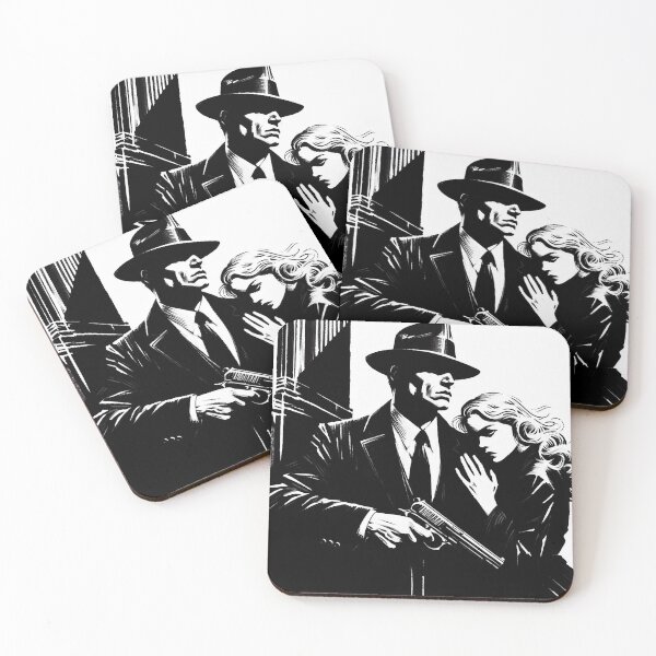 Item preview, Noir Bodyguard [Vintage, Retro] designed and sold by RESToRAPTOR.