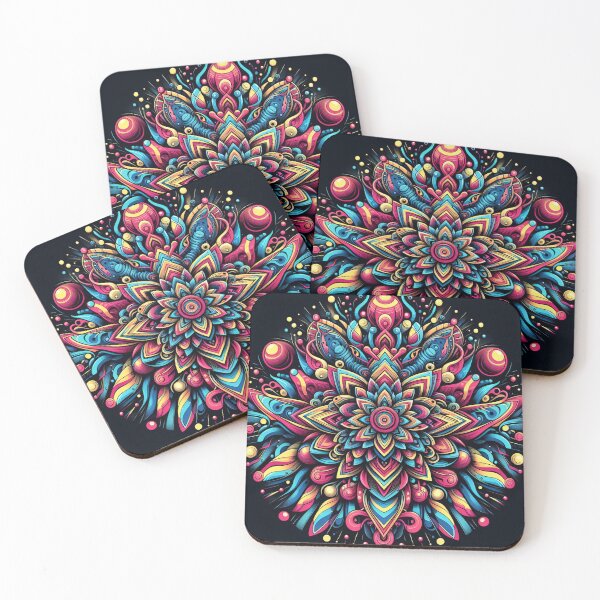 Item preview, Psychedelic Mandala designed and sold by DavidLStore.