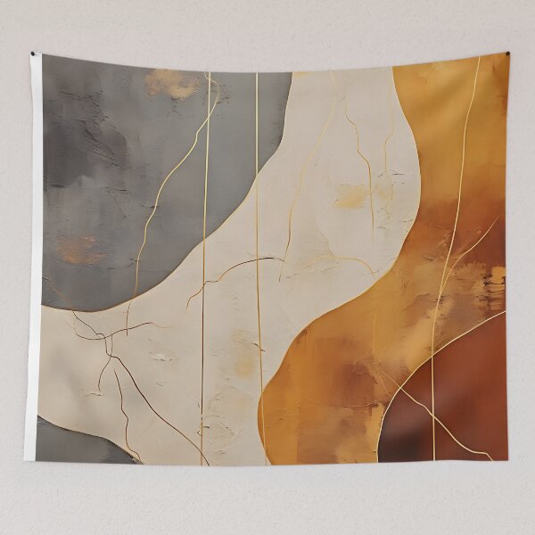 Item preview, Symphony of Form: Harmonious Undulations, Fluid Crossings, and Delicate Lines in a Tapestry of Mixed Textures and Entangled Movements. designed and sold by ArteeInnovation.