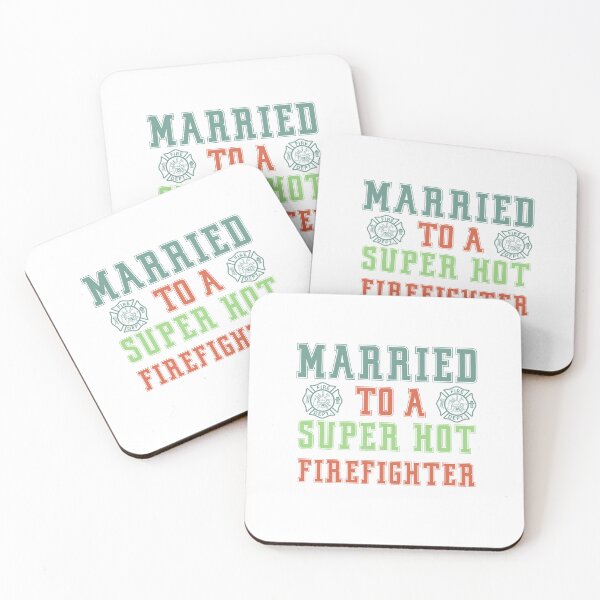 Item preview, Married to a super hot firefighter- Funny design designed and sold by photoartdesin.