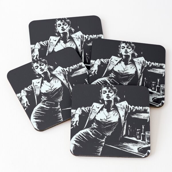 Item preview, Noir Criminal Woman [Vintage, Retro] designed and sold by RESToRAPTOR.
