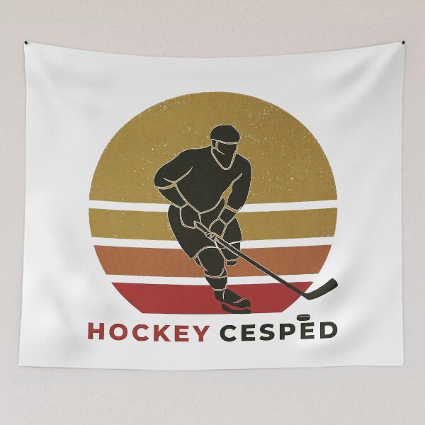 Item preview, Sunset Game - Vintage Field Hockey Silhouette designed and sold by Retro Travel Design.