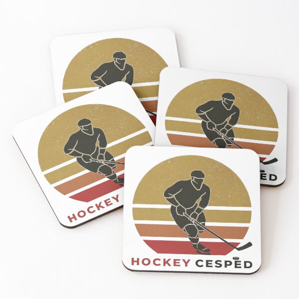 Item preview, Sunset Game - Vintage Field Hockey Silhouette designed and sold by Retro Travel Design.