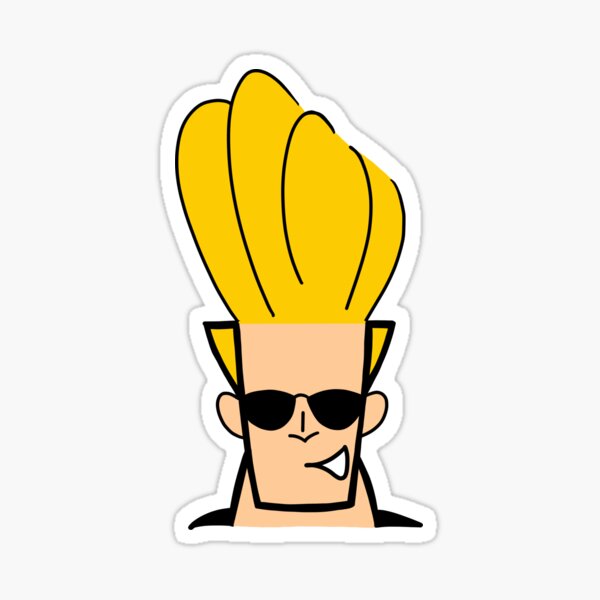 Item preview, Jhonny Bravo face designed and sold by Delom.