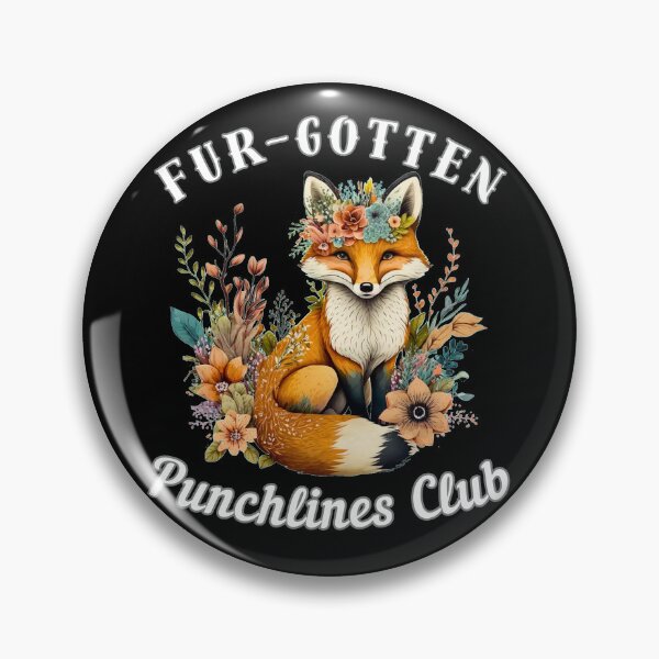 Item preview, Fur-gotten Punchlines Club designed and sold by FoxVibes.
