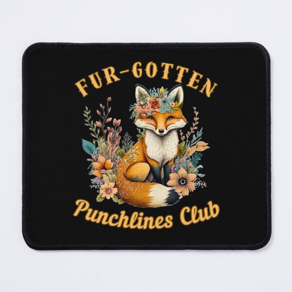 Item preview, Fur-gotten Punchlines Club. fox lover designed and sold by FoxVibes.