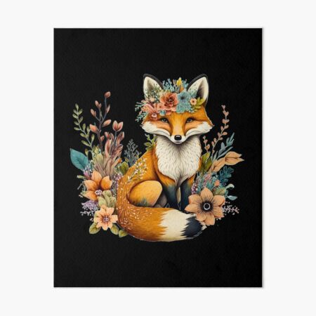 Item preview, Flower Fox designed and sold by FoxVibes.