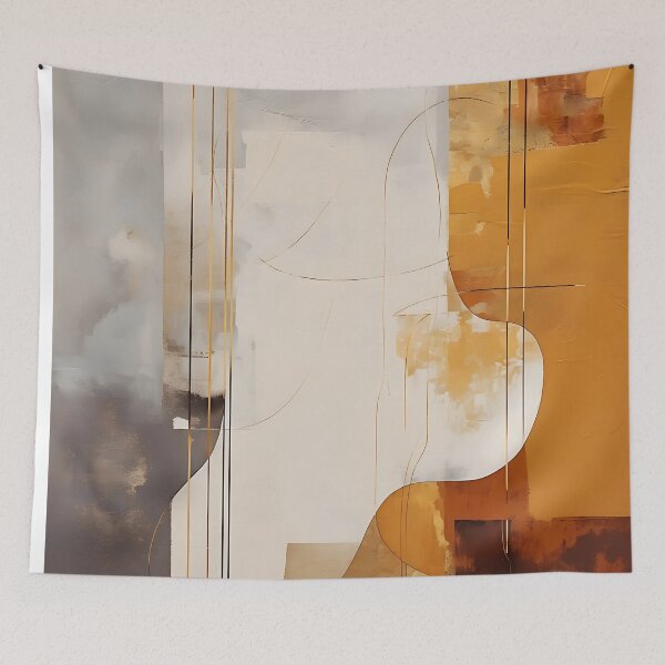 Item preview, Symphony of Fluidity: Exploring Harmonious Waves, Entangled Crossings, and Organic Textures in an Artistic Journey of Harmonic Hues and Rhythmic Forms designed and sold by ArteeInnovation.